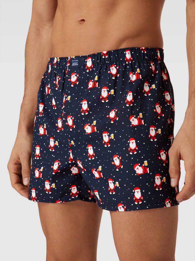 Christian Berg Men Boxershorts met all-over motief
