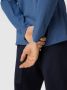 Christian Berg Men Shirt met lange mouwen en geribde ronde hals - Thumbnail 2