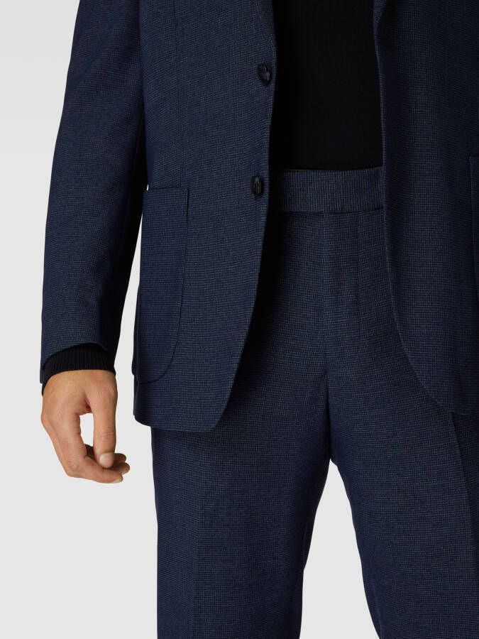 Christian Berg Men Stoffen broek met persplooien