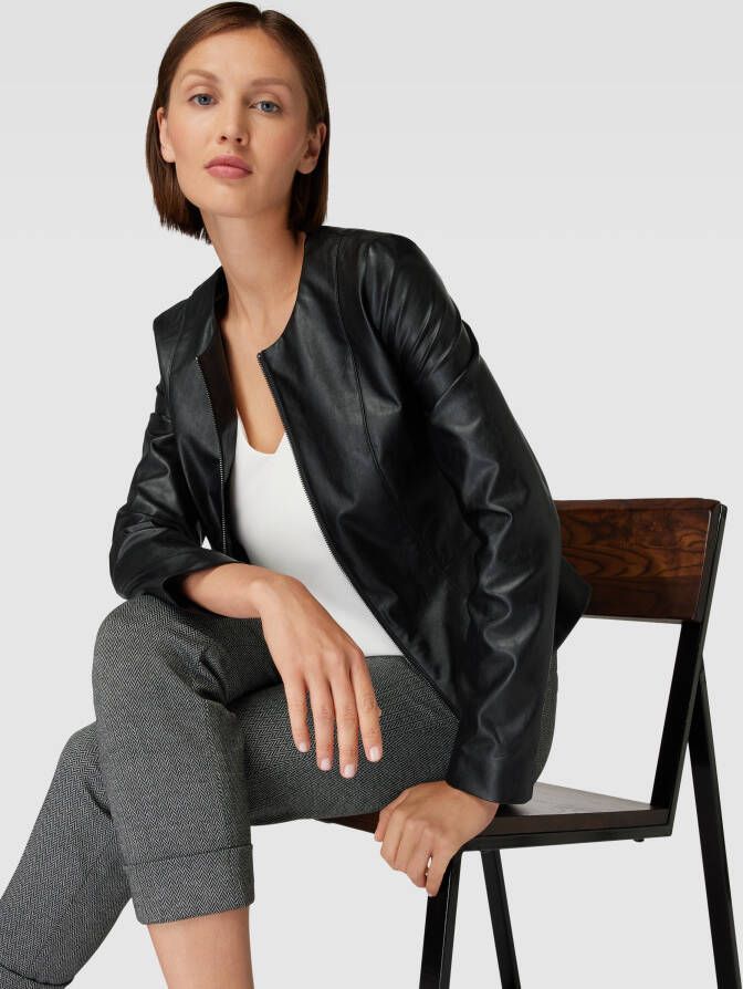 Christian Berg Woman Selection Jas in leerlook - Foto 2