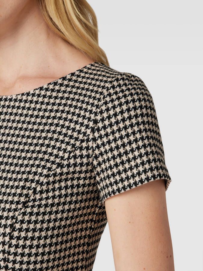 Christian Berg Woman Selection Kokerjurk met pied-de-poule-motief