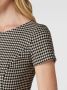 Christian Berg Woman Selection Kokerjurk met pied-de-poule-motief - Thumbnail 2