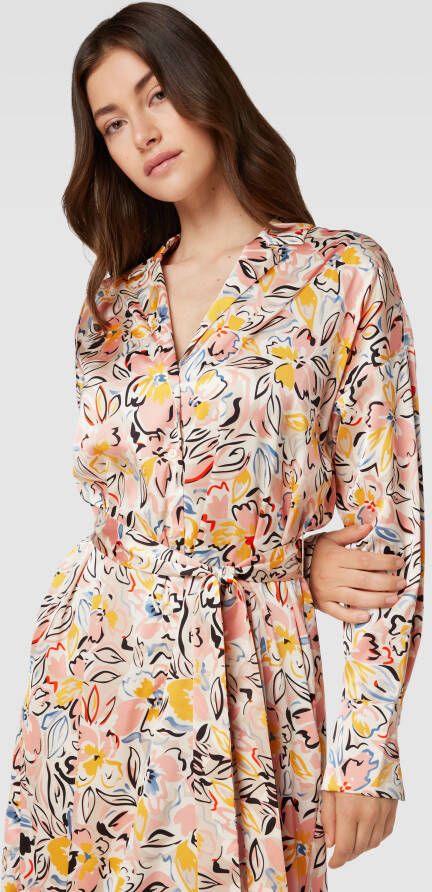 Christian Berg Woman Selection Midi-jurk met all-over motief - Foto 2
