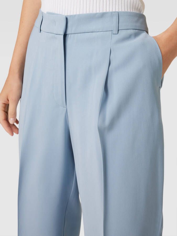 Christian Berg Woman Selection Stoffen broek van viscosemix met persplooien - Foto 2