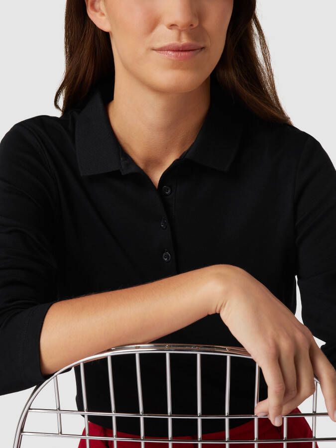 Christian Berg Woman Shirt met lange mouwen en Peter Pan-kraag model 'Pina'