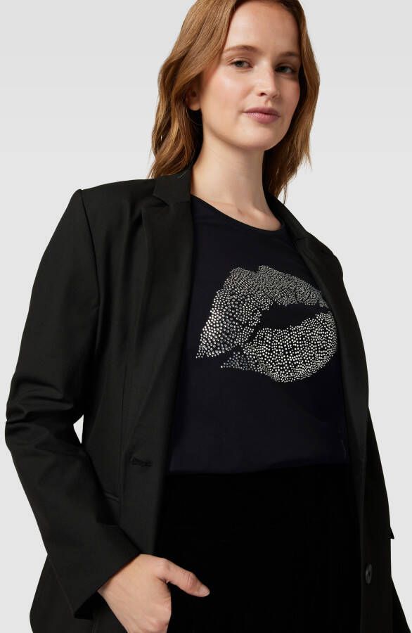 Christian Berg Woman Shirt met lange mouwen en sierkralen - Foto 2