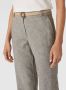 Christian Berg Woman Stoffen broek van linnenmix met strikceintuur - Thumbnail 2