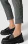 Christian Berg Woman Regular fit stoffen broek met riemlussen - Thumbnail 2