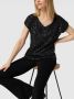 Christian Berg Woman T-shirt met pailletten - Thumbnail 2