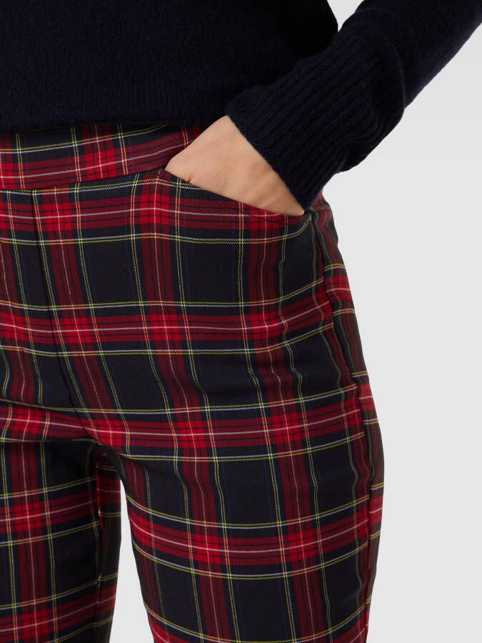 Christian Berg Woman Thermobroek met ruitmotief