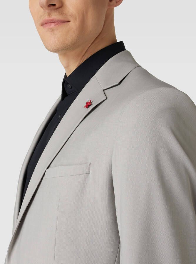 CINQUE 2-knoops colbert met bloemspeld model 'Monopoli'
