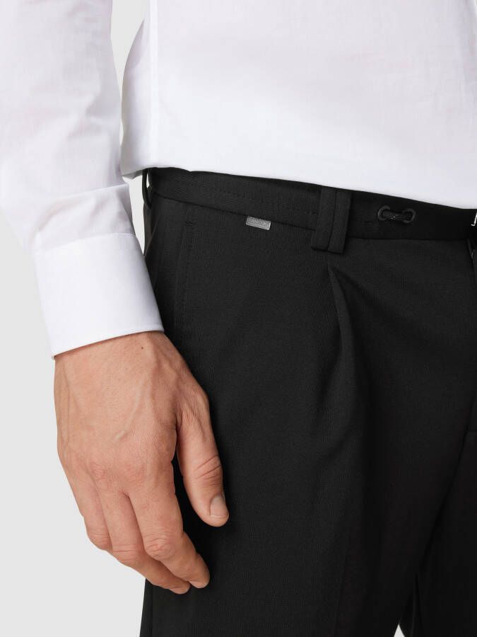 CINQUE Pantalon met bandplooien van jersey model 'Cijuno' - Foto 2