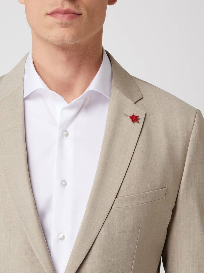 CINQUE Regular fit 2-knoops colbert met scheerwol model 'Cimonopoli'