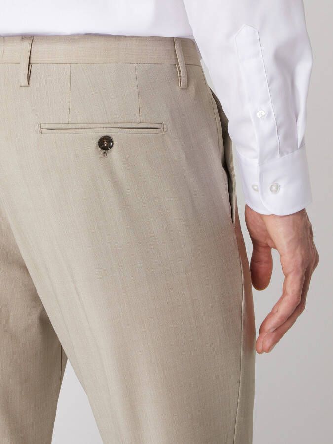 CINQUE Slim fit pantalon met persplooien model 'Monopoli'