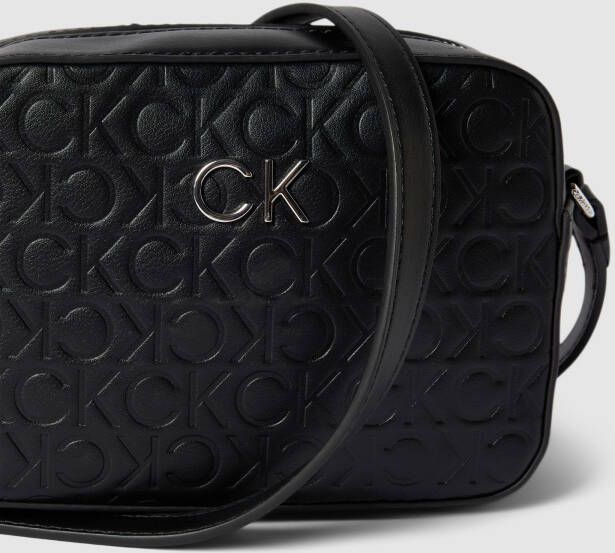 CK Calvin Klein Crossbodytas met labeldetails model 'RE-LOCK CAMERA BAG'