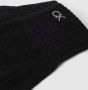 Calvin Klein Wollen Handschoenen Zwart Metalen Logo Instapsluiting Black Unisex - Thumbnail 2