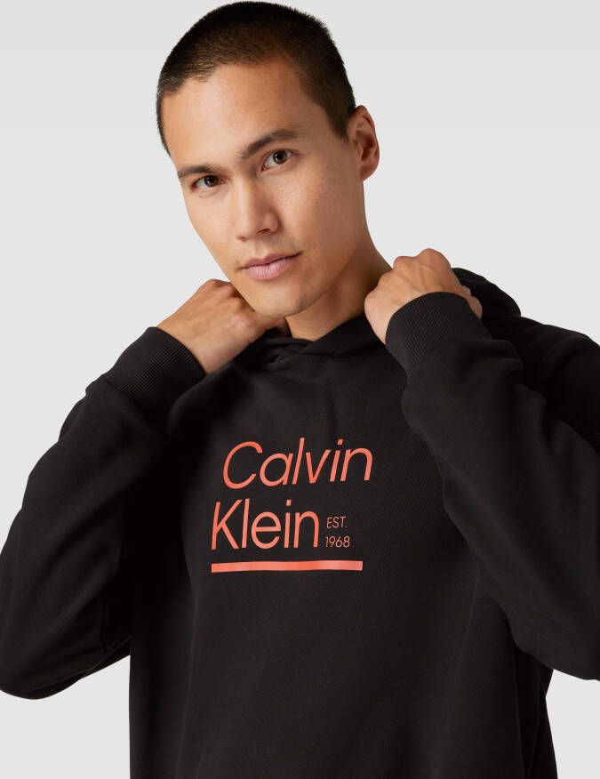 CK Calvin Klein Hoodie met labelprint
