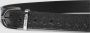 Calvin Klein Leren Riem Zwart Metalen Gesp Contrast Details Black Heren - Thumbnail 3
