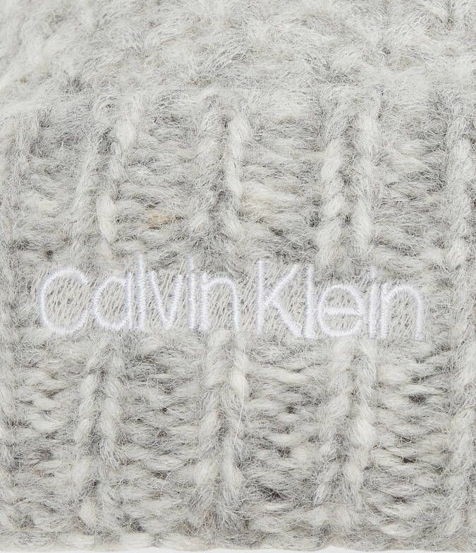 CK Calvin Klein Muts met geborduurd logo