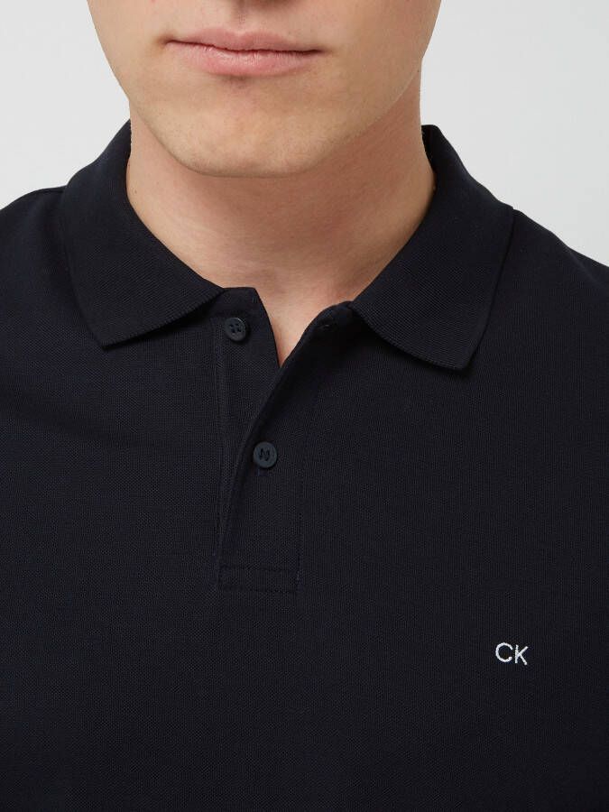CK Calvin Klein Poloshirt met geborduurd logo