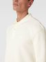 CK Calvin Klein Poloshirt met structuurmotief model 'HONEYCOMB' - Thumbnail 2