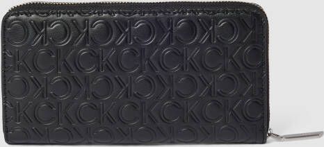 CK Calvin Klein Portemonnee met labeldetails