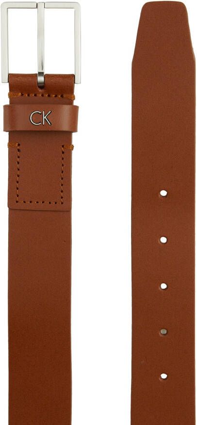 CK Calvin Klein Riem van buffelleer