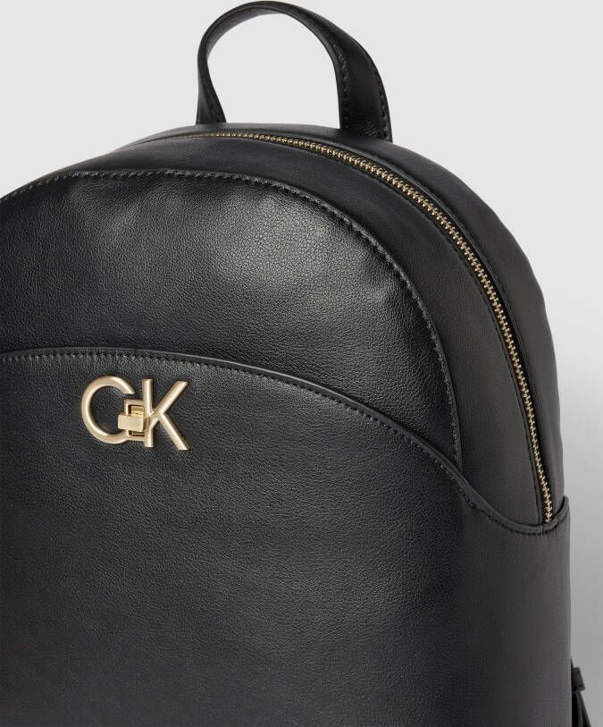 CK Calvin Klein Rugzak in leerlook model 'RE-LOCK'
