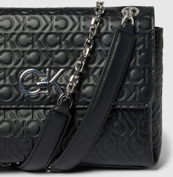 CK Calvin Klein Schoudertas met labelapplicatie