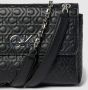 Calvin Klein Zwarte polyester handtas met kettinghandvatten Zwart Dames - Thumbnail 8