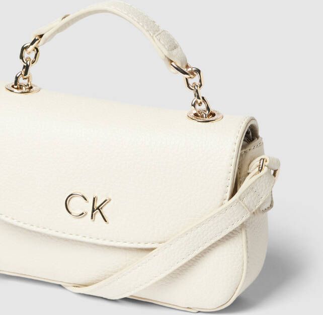 CK Calvin Klein Schoudertas met labelapplicatie model 'RE-LOCK CROSSBODY'