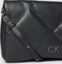Calvin Klein Zwarte Polyester Handtas met Verstelbare Band Black Dames - Thumbnail 8