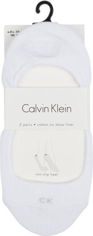 CK Calvin Klein Set van 2 paar kousenvoetjes - Foto 2