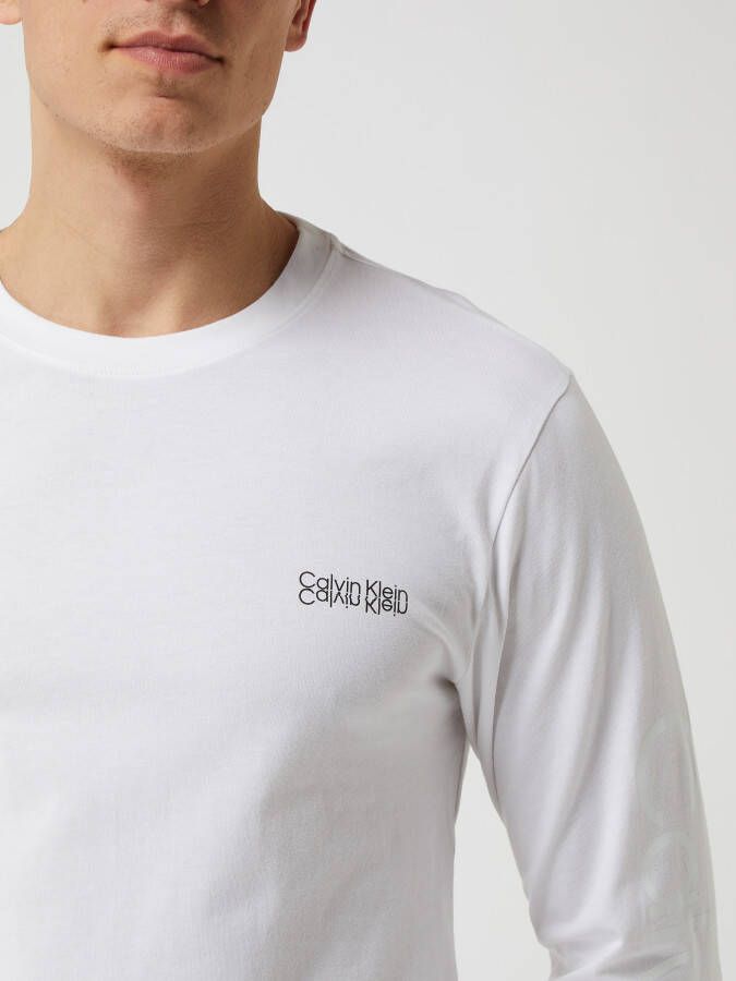 CK Calvin Klein Shirt met lange mouwen van katoen