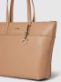 Calvin Klein Beige Polyester Handtas met Schouderhengsels Beige Dames - Thumbnail 3