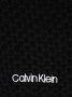 Calvin Klein Zwarte sjaal voor dames met contrastdetails Black Dames - Thumbnail 2