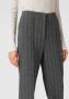 Comma pantalon met visgraat grijs - Thumbnail 6