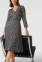 Comma Midi-jurk met all-over motief model 'Februar' - Thumbnail 4