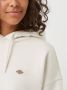 Dickies Witte crop hoodie met logo patch voor dames Beige Dames - Thumbnail 6