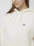 Dickies Witte crop hoodie met logo patch voor dames Beige Dames - Thumbnail 7