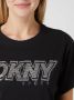 DKNY PERFORMANCE Shirtjurk met logo van strass-steentjes - Thumbnail 2