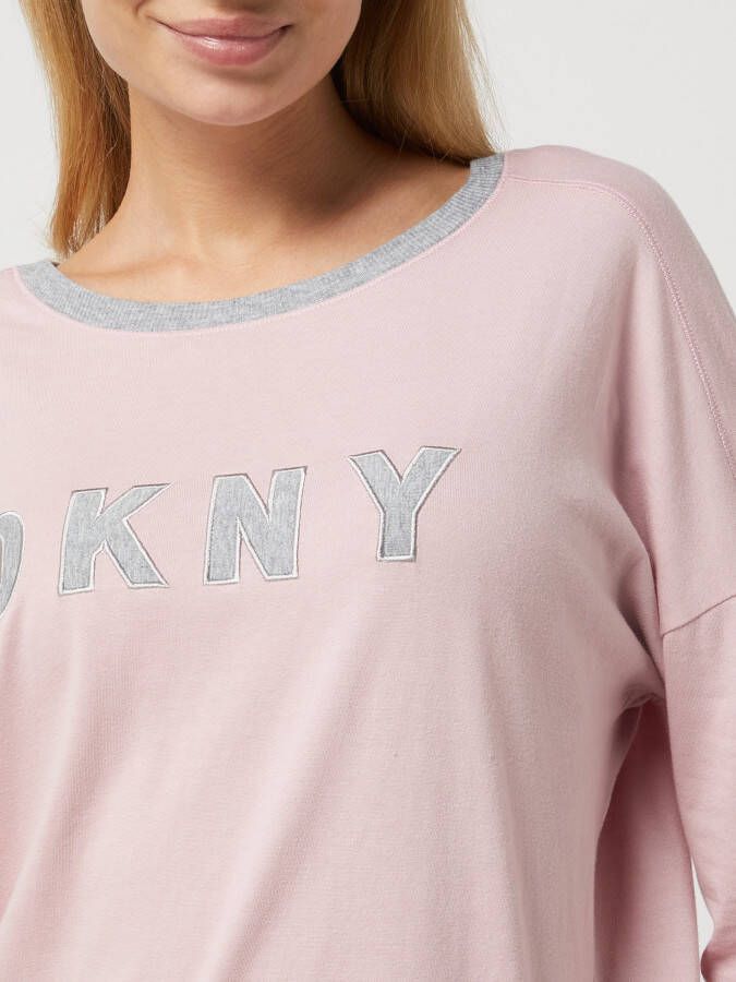 DKNY Pyjama van een mix van katoen en viscose - Foto 2