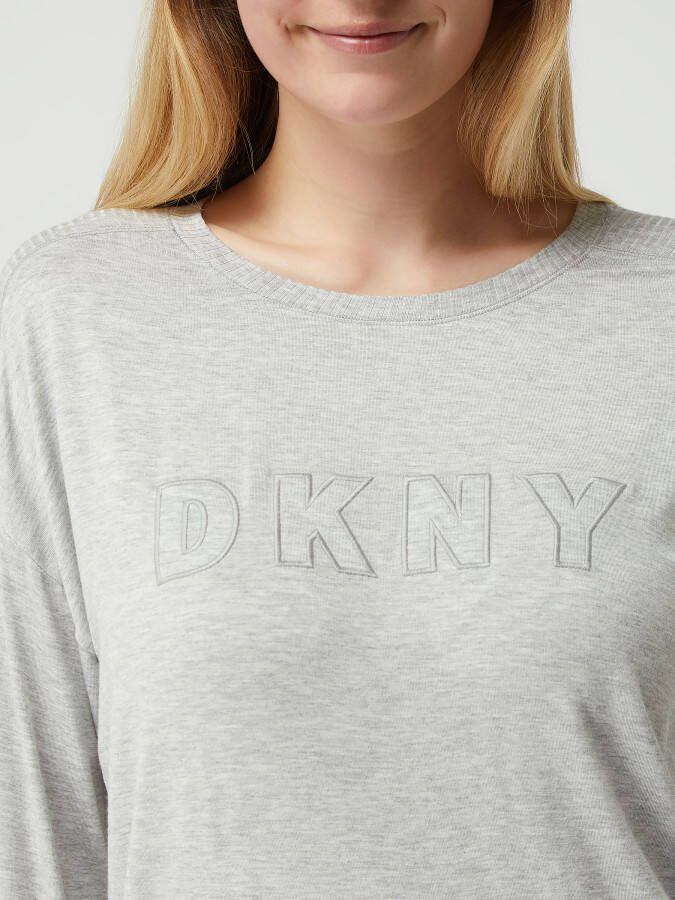 DKNY Sweatshirt in gemêleerde look - Foto 2