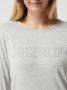 DKNY Sweatshirt in gemêleerde look - Thumbnail 2