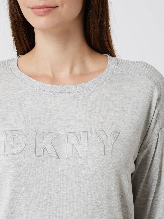 DKNY Sweatshirt in gemêleerde look - Foto 2