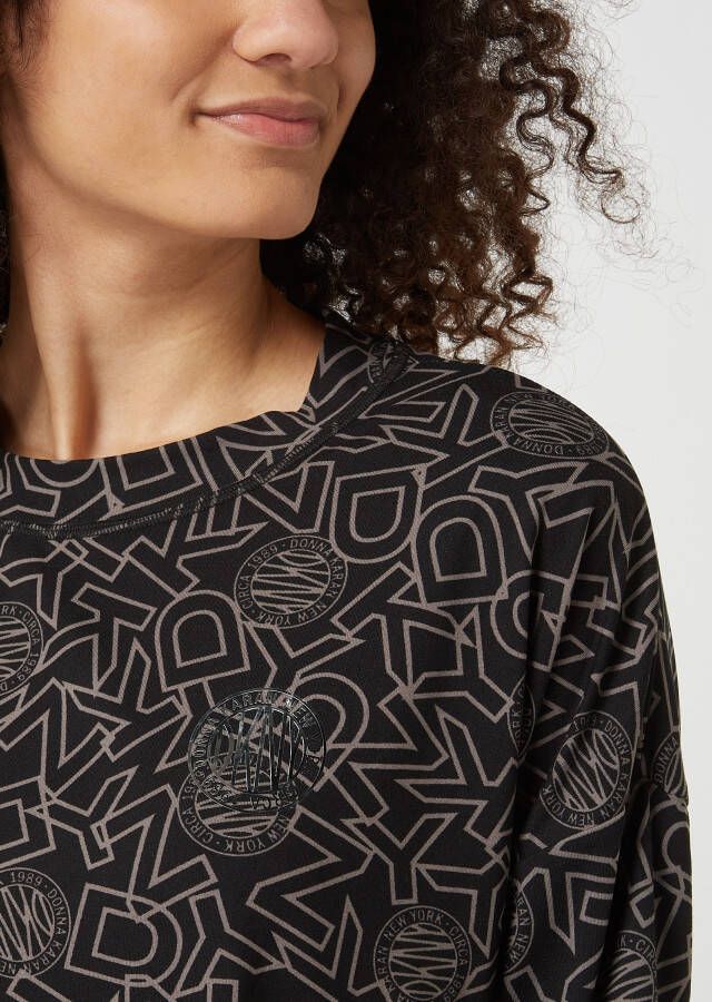 DKNY Shirt met lange mouwen met all-over motief - Foto 2