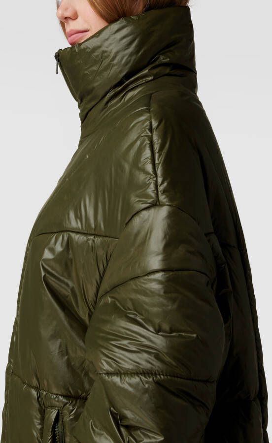 Drykorn Gewatteerde lange jas met opstaande kraag model 'Euston' - Foto 2