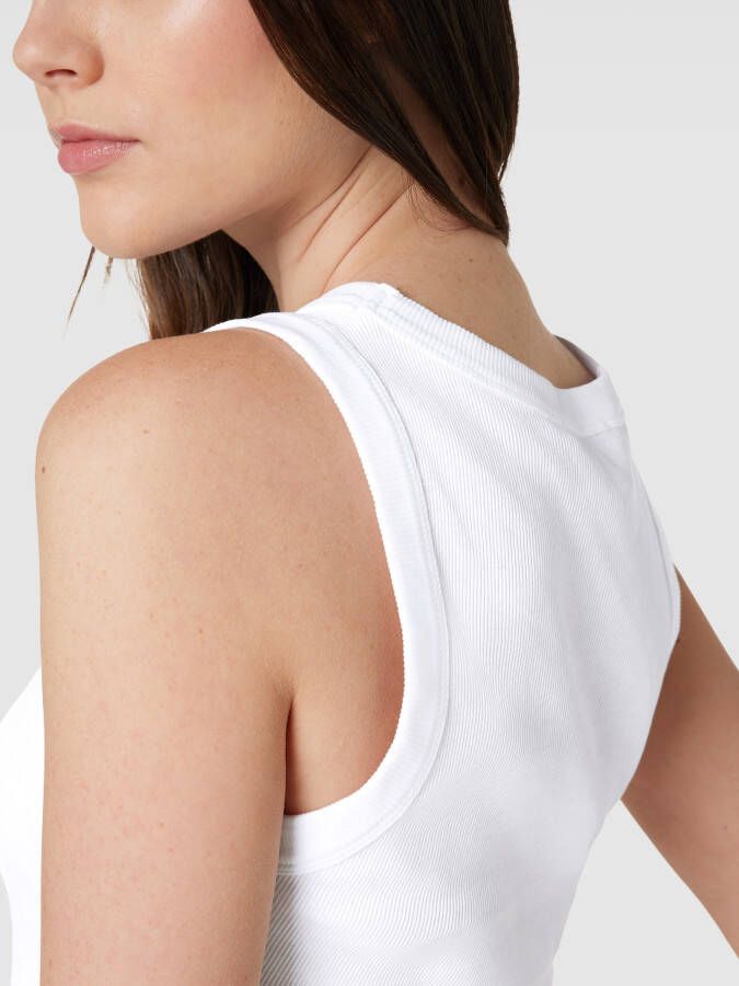 drykorn Korte top met ribboorden model 'NADEEN'