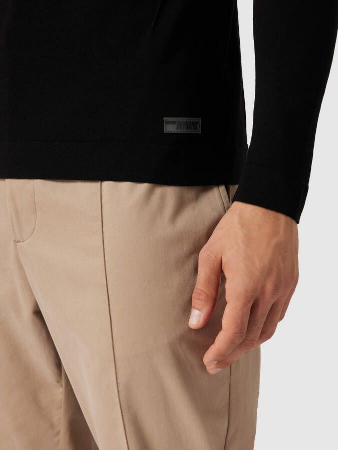 drykorn Shirt met lange mouwen en col model 'Mauritio'