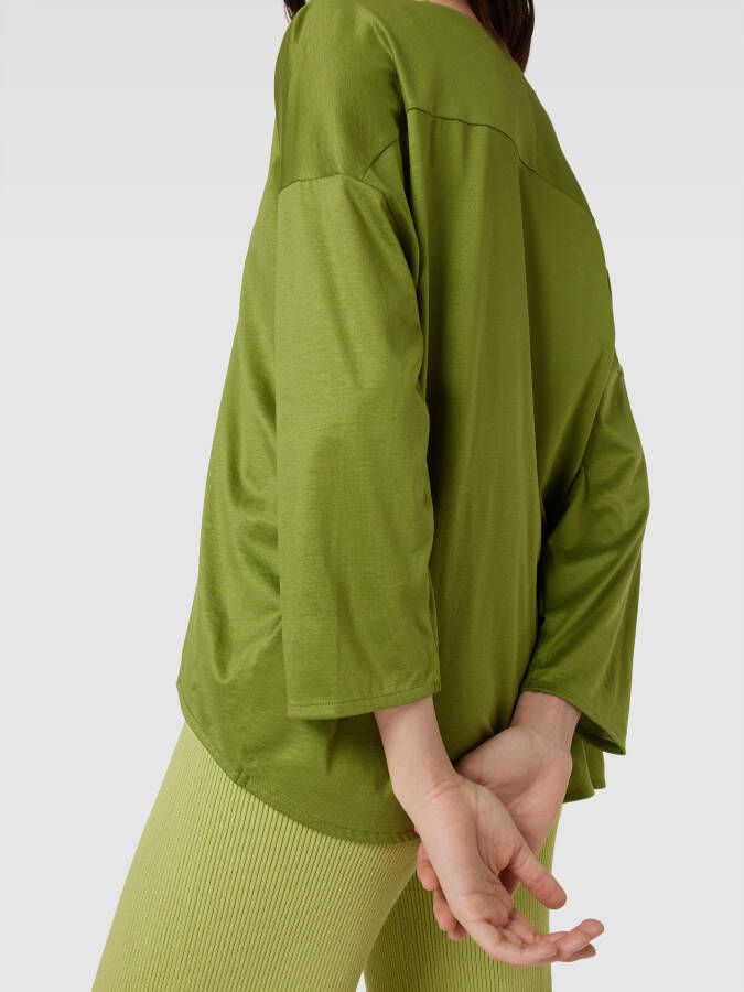 Drykorn Shirt met lange mouwen en geribde ronde hals model 'KIRLA' - Foto 2